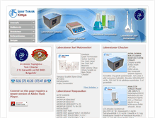 Tablet Screenshot of izmirteknikkimya.com.tr